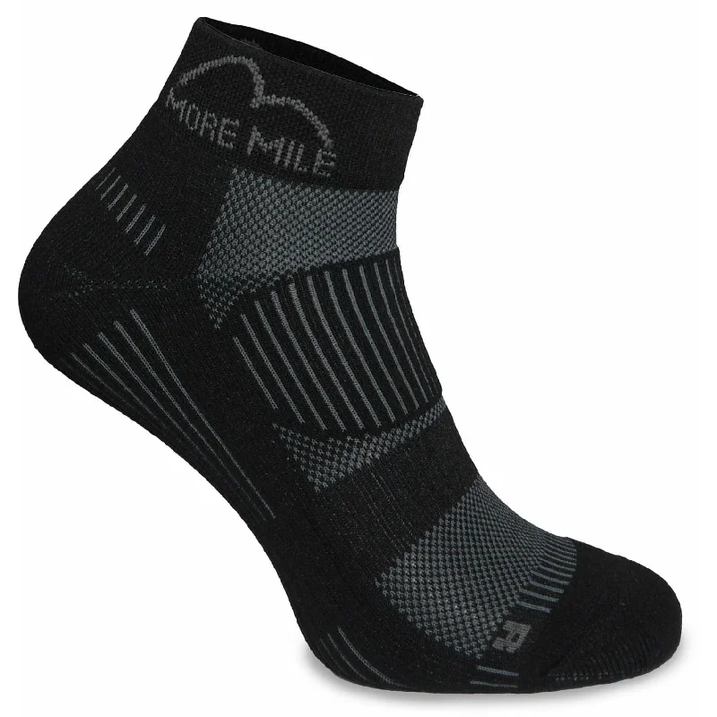 Weekend Savings Bonanza More Mile London 2.0 Eco Friendly Running Socks - Black