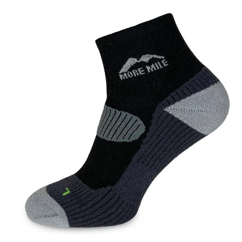 Weekend Savings Spectacular More Mile London Running Socks - Black