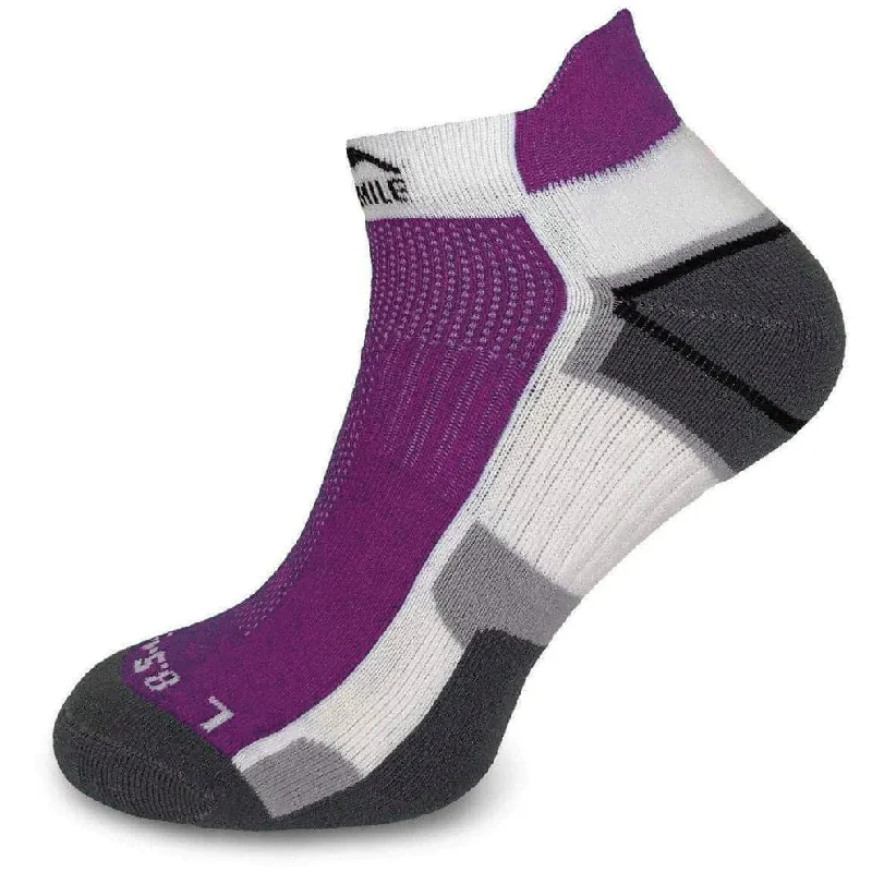 Weekend Specials to Celebrate More Mile Miami Running Socks - Purple