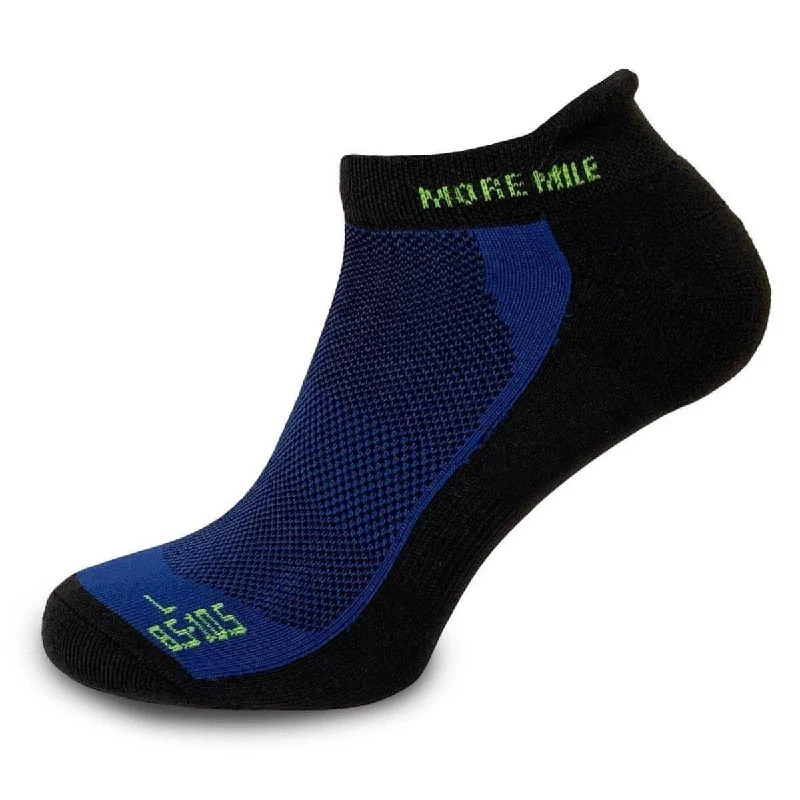 Savings Galore More Mile Pace Comfort Running Socks - Blue