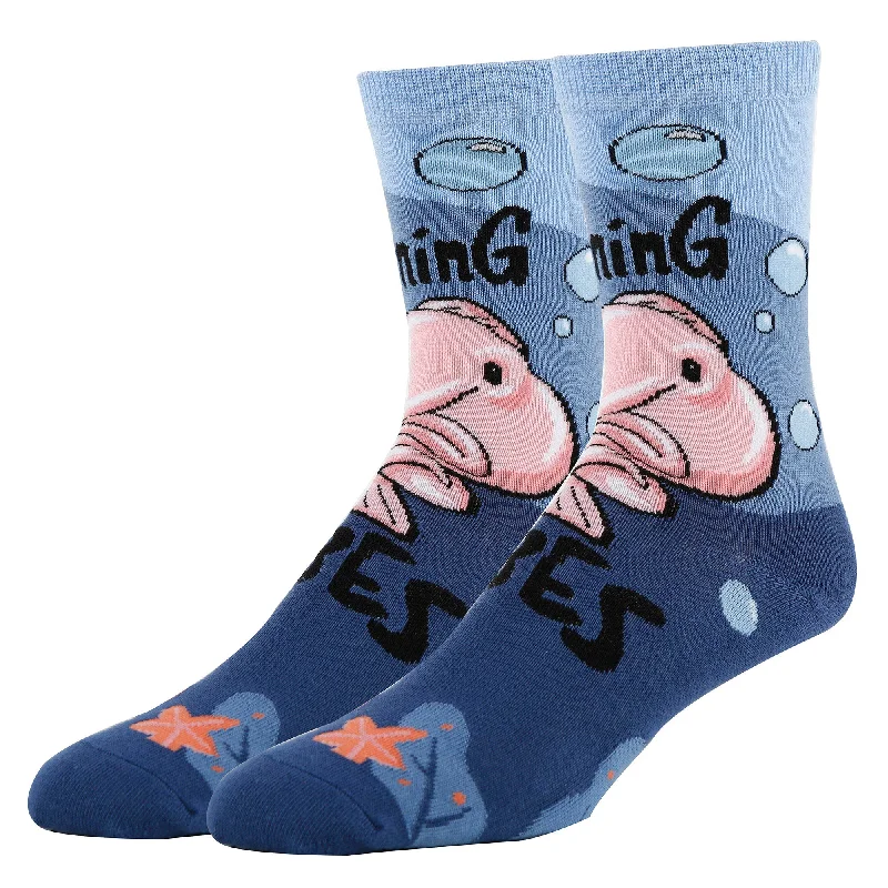 Deep Savings Morning Blob Vibes Socks