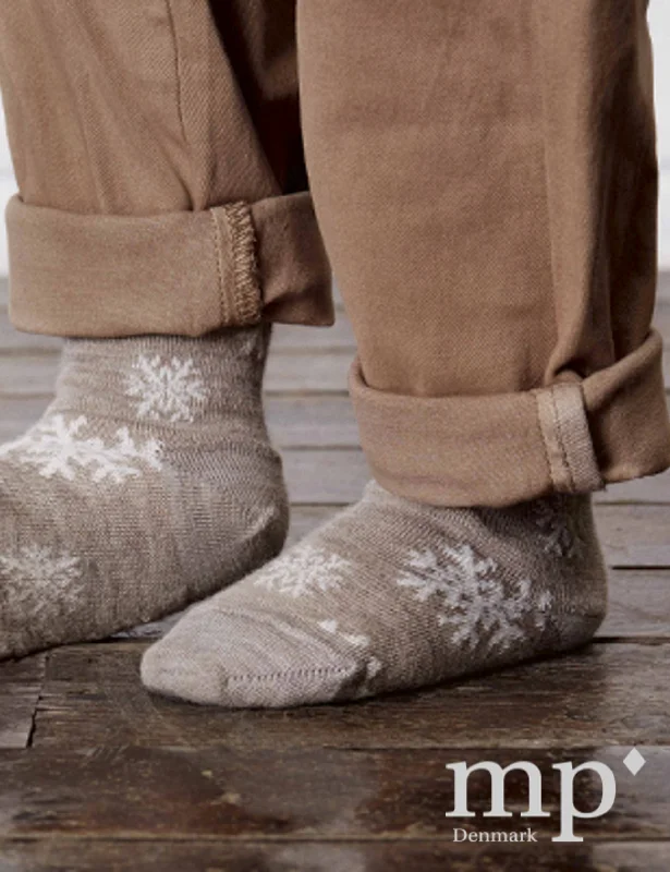 Weekend Deals to Brighten Your Day MP Denmark Children Snowflake Wool Tights  39027