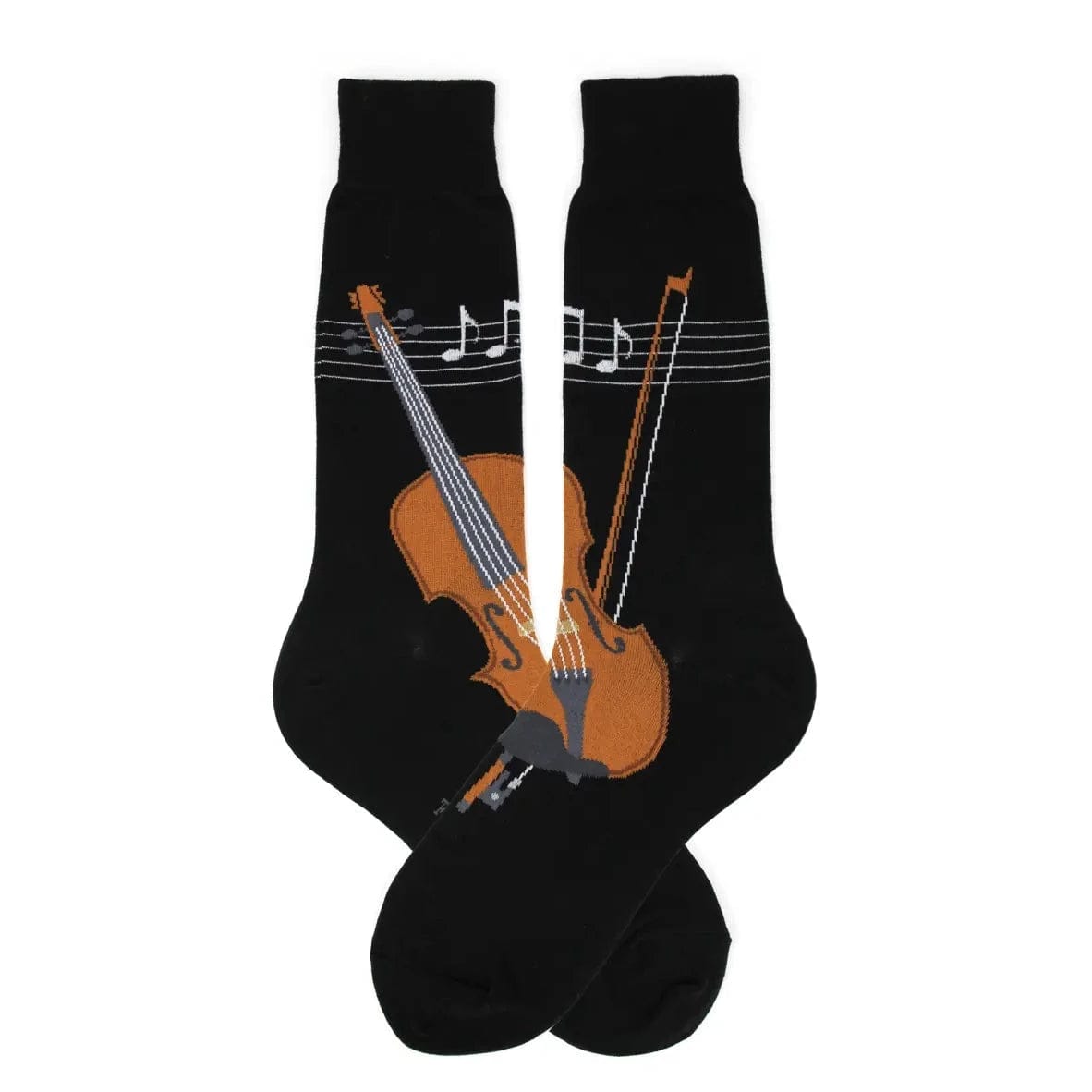 Musical Strings Men's Crew Socks