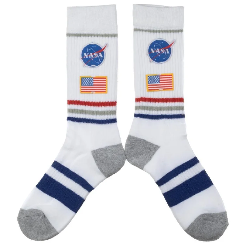 NASA Patch Crew Sock