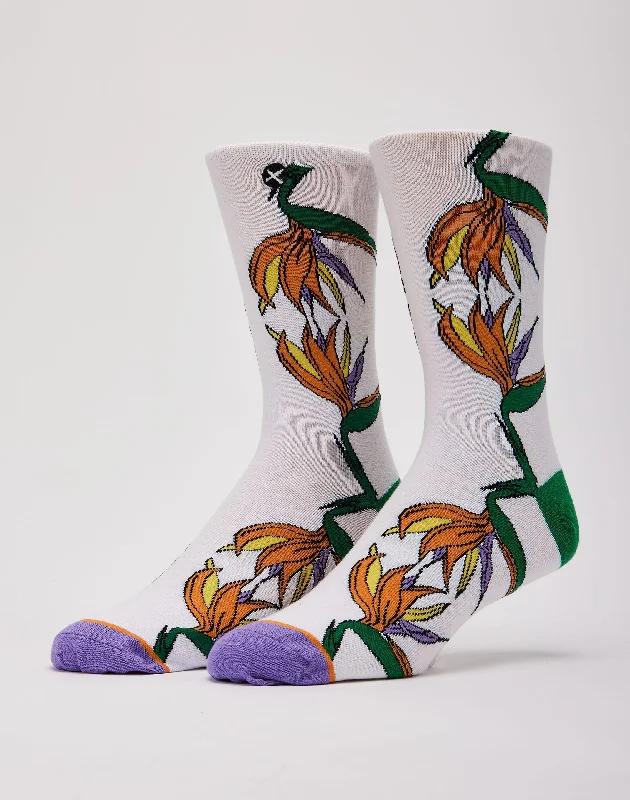 Weekend Offers That Thrill Odd Sox Bird Of Paradise Crew Socks