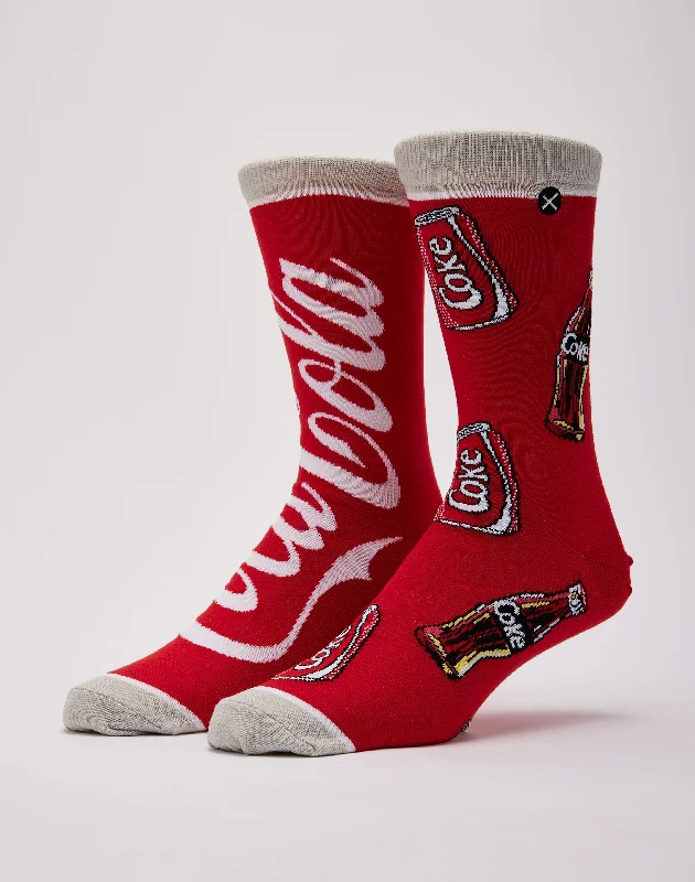 Weekend Bargains to Celebrate Odd Sox Coca-Cola Split Crew Socks