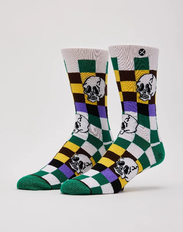 Weekend Savings Extravaganza Odd Sox Dead Checkerboard Crew Socks