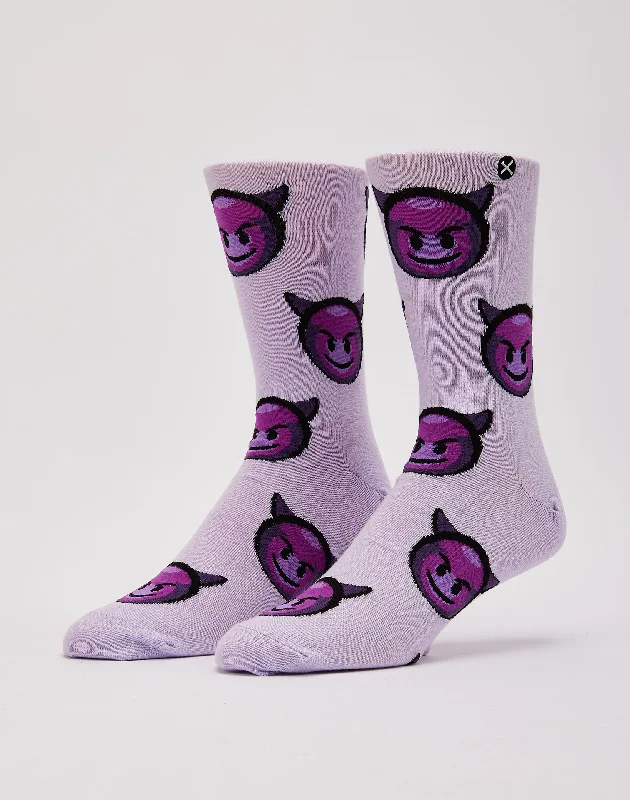 Mega Discount Odd Sox Devil Crew Socks