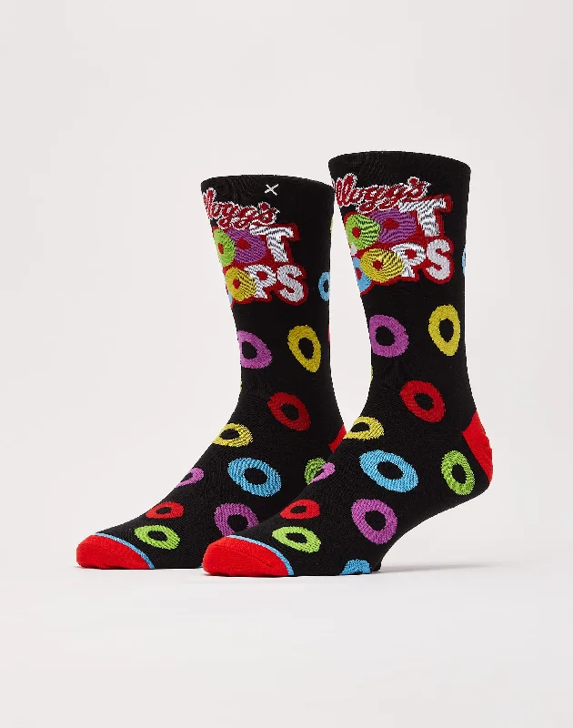 Weekend Special Odd Sox Froot Loops Crew Socks