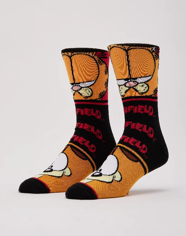 Time-Sensitive Odd Sox Garfield Crew Socks
