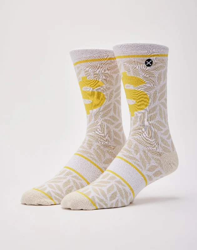 Weekend Deals to Make You Happy Odd Sox Lavish Money Crew Socks