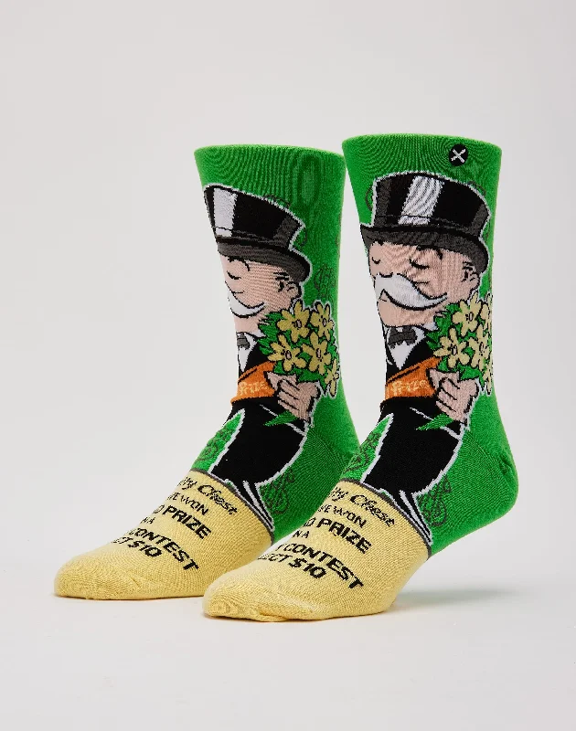 Great Bargain Odd Sox Monopoly Crew Socks