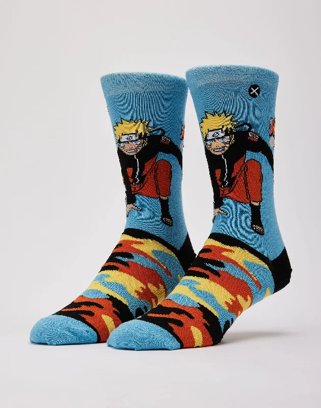 Steals and Deals Odd Sox Naruto Camo Crew Socks