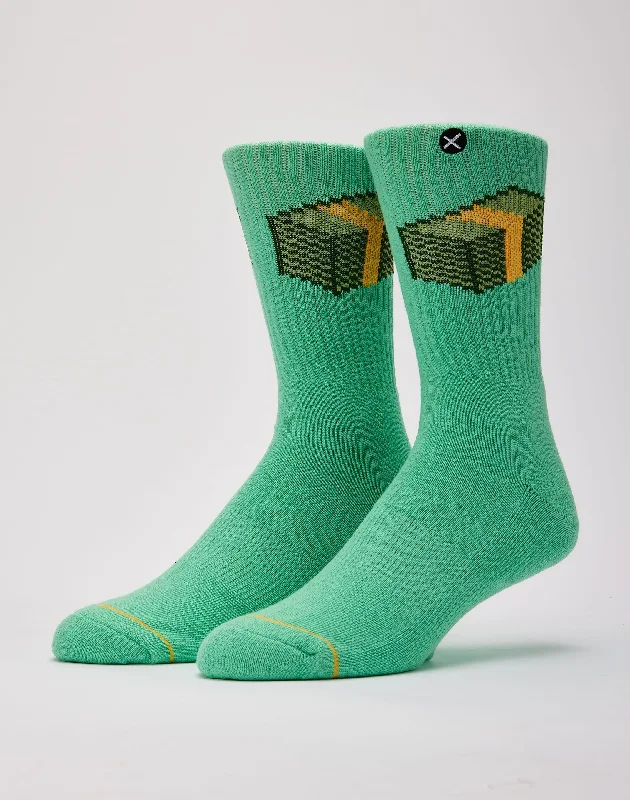 Low Cost Odd Sox Pixel Money Stacks Crew Socks