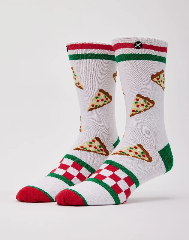 Great Deal Odd Sox Pizza Parlor Crew Socks