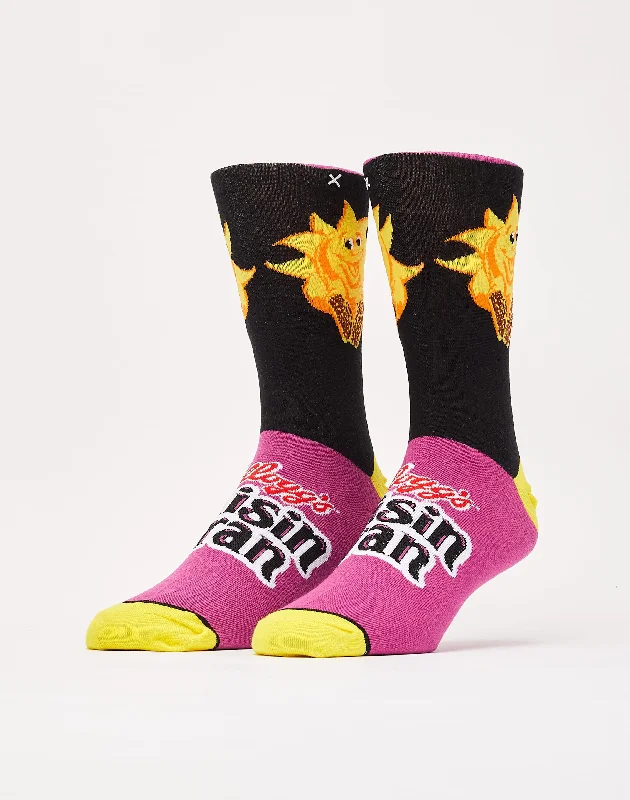 Extra Savings Odd Sox Raisin Bran Crew Socks