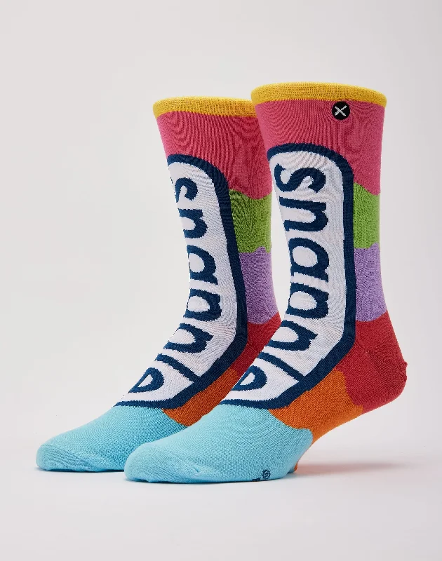 Deal of the Day Odd Sox Snapple Colors Crew Socks