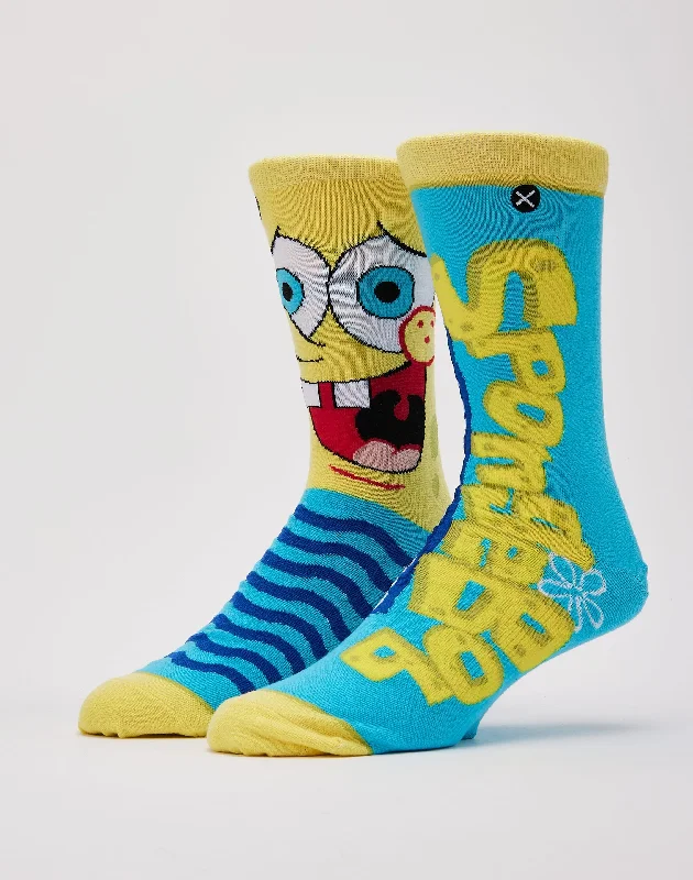 Big Savings Odd Sox SpongeBob Big Face Crew Socks