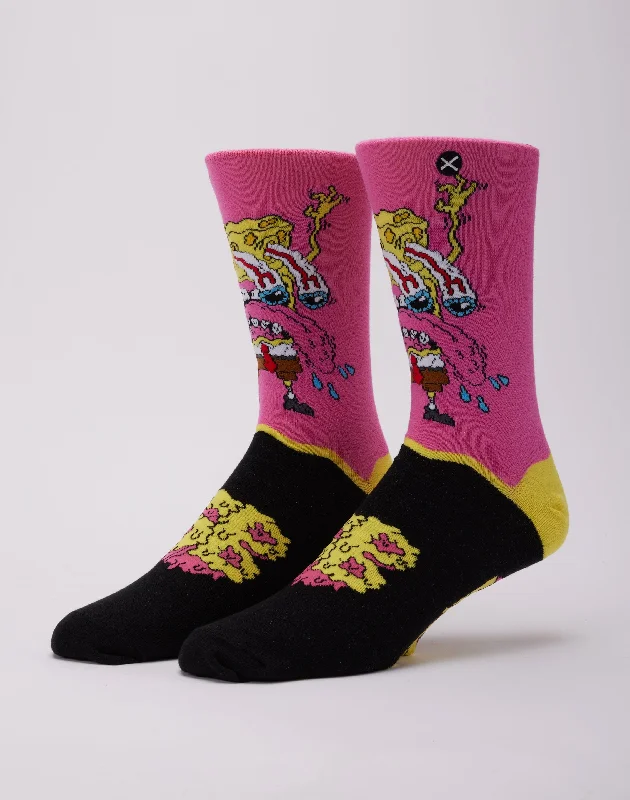 Weekend Offers That Shine Odd Sox SpongeBob Not Afraid Crew Socks