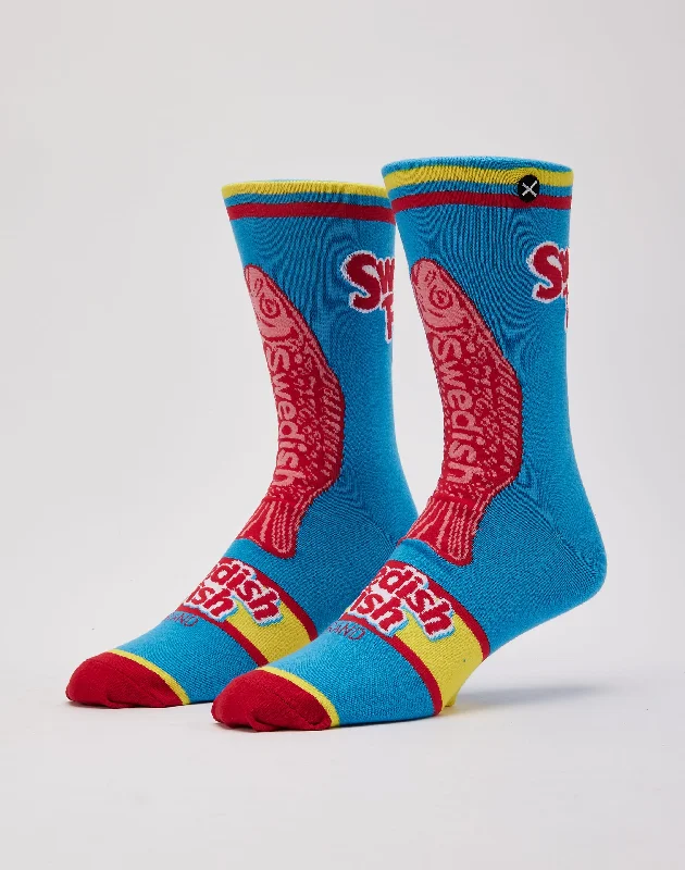 Odd Sox Big Swedish Fish Crew Socks