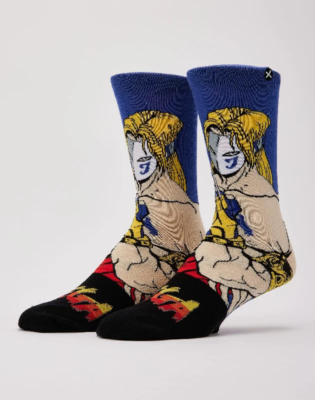 Unmissable Sale Odd Sox Street Fighter Vega Crew Socks
