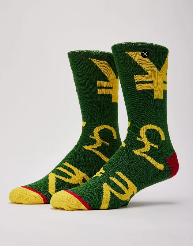 Can't Resist Odd Sox World Currencies Crew Socks