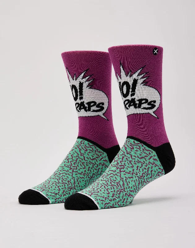 Stock Clearance Odd Sox YO! MTV Raps Crew Socks