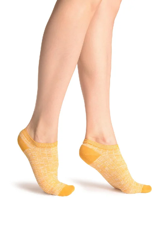 Big Deal Orange Melange Footies