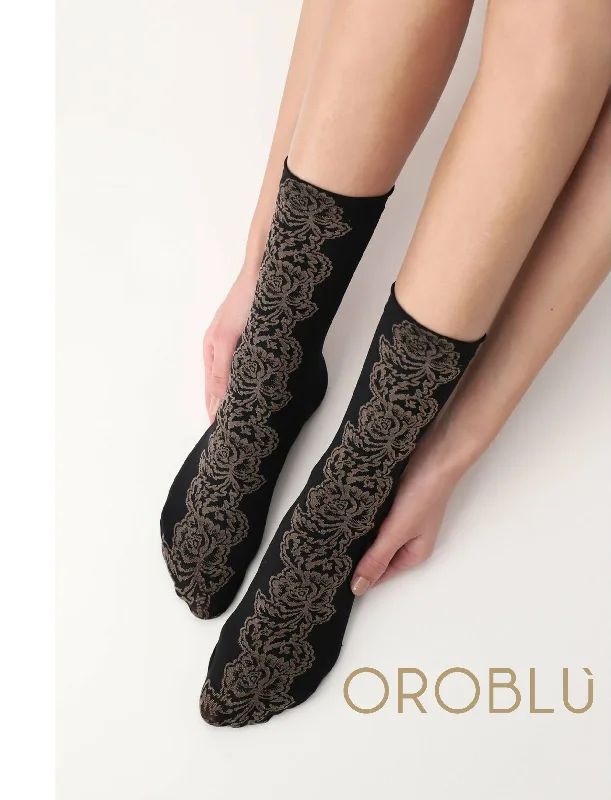 Now or Never Oroblu Sale Opaque I Love Italy Socks Roma