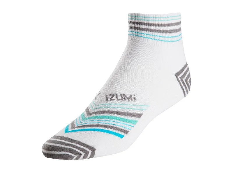 Weekend Savings Extravaganza Pearl Izumi Elite Sock - Womens - Strip Stripe Gray