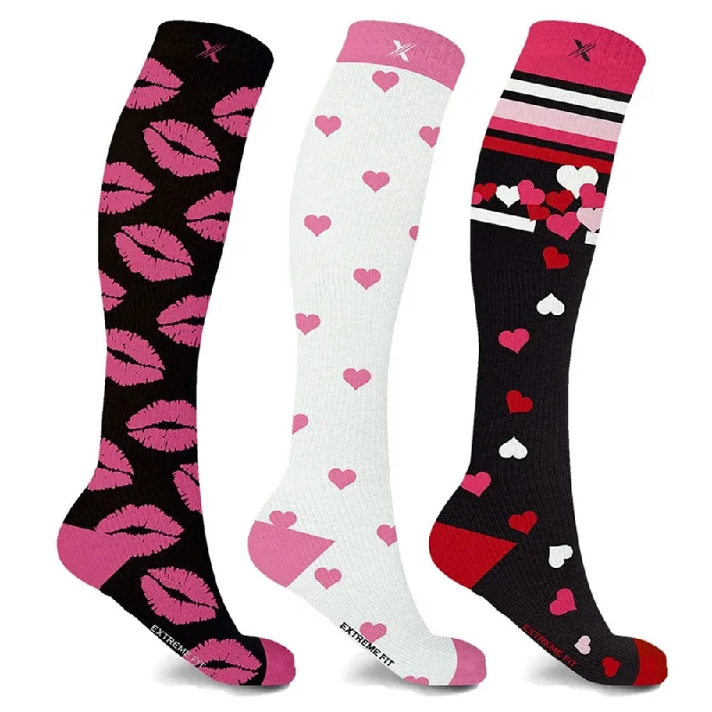 Midnight Sale Kiss Me I'm in Love (3-Pairs)