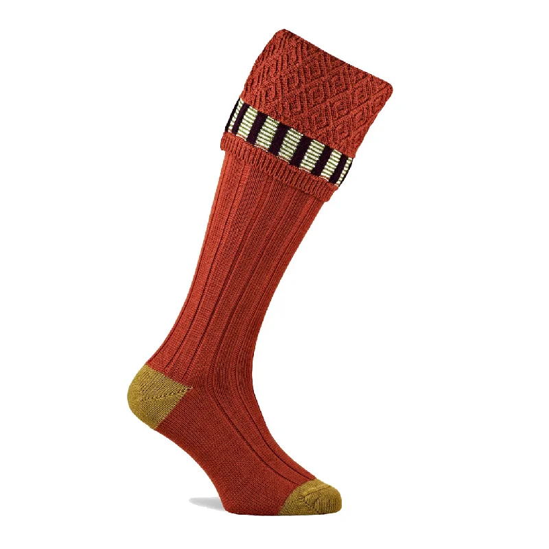 While Supplies Last Pennine Bristol Shooting Socks Maple