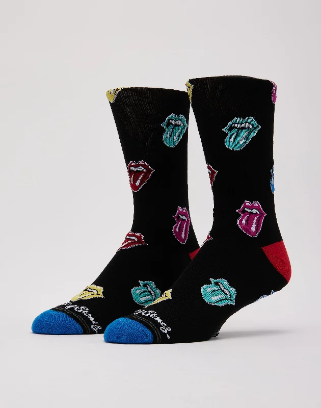 Deal of the Day Perri's Socks Rolling Stones Crew Socks