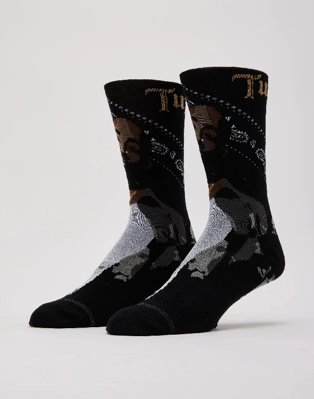 Weekend Steals Await Perri's Socks Tupac Crew Socks