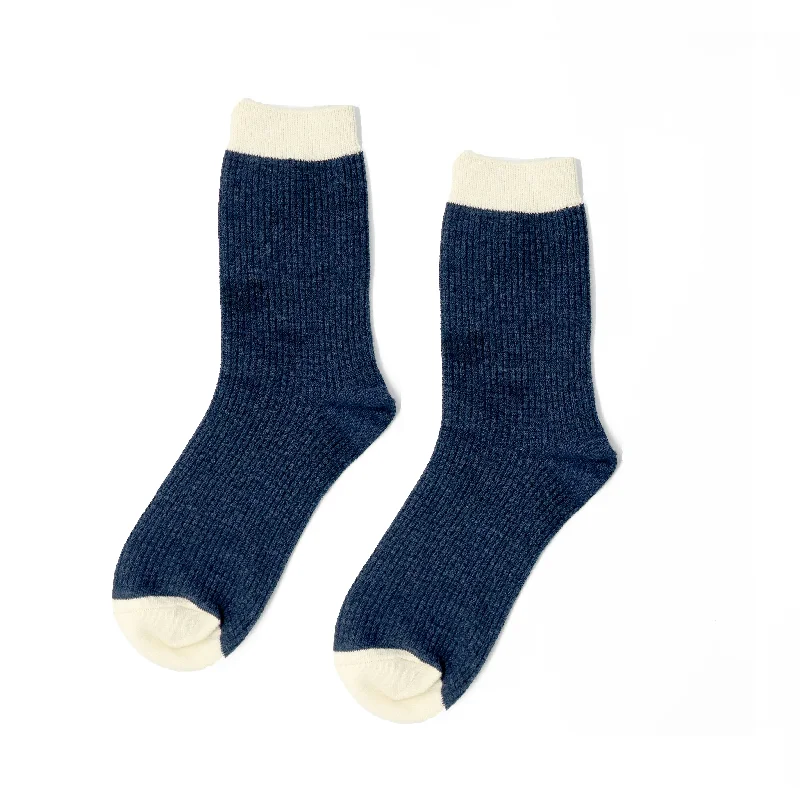 Weekend Savings Spectacular Pixel Basic Sock - Navy