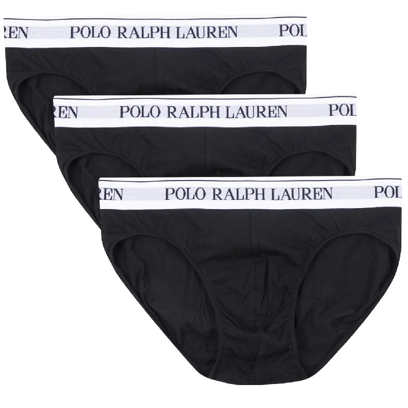Weekend Deals That Spark Polo Ralph Lauren Brief 3-Pack Black / White