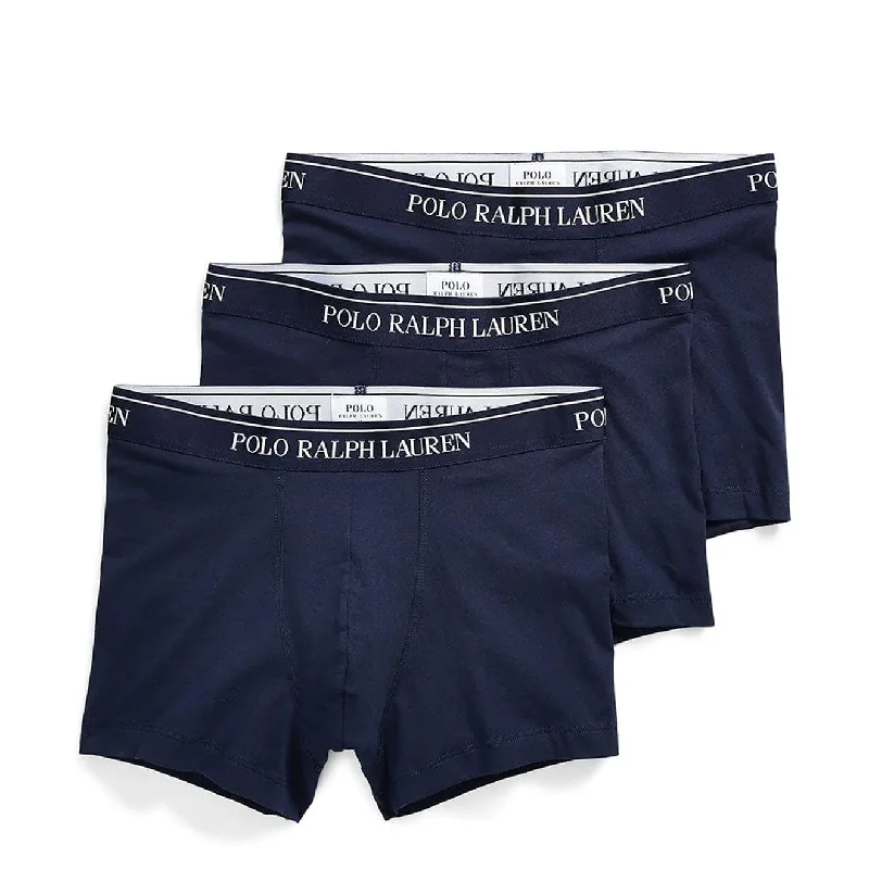 Weekend Deals That Dazzle Polo Ralph Lauren Classic 3-Pack Trunks Navy