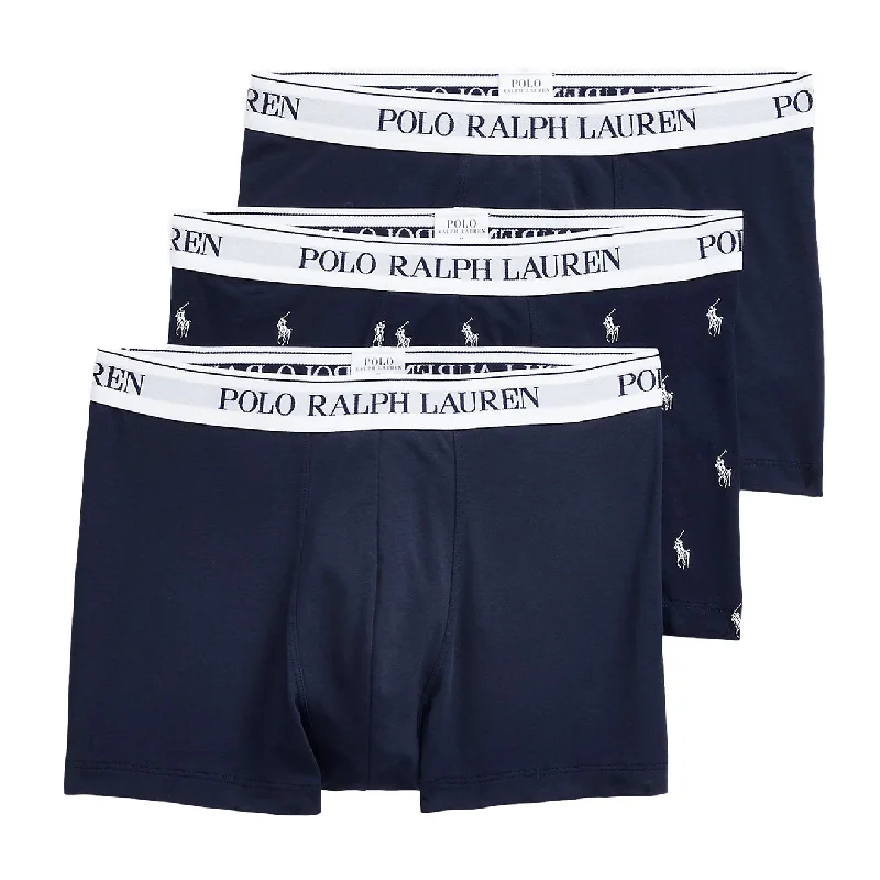 Best Seller Polo Ralph Lauren Classic Trunk 3-Pack Navy / Navy AOPP / Navy