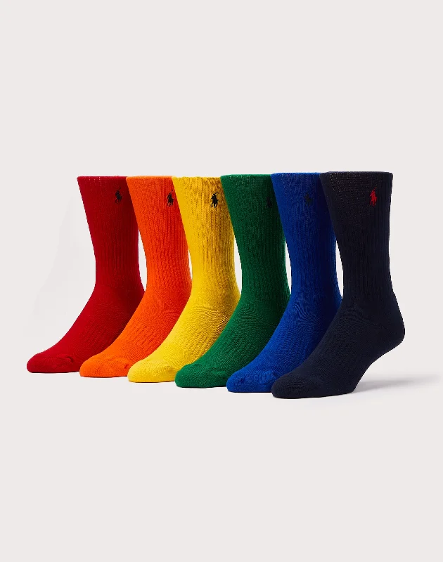 Weekend Offers That Tempt Polo Ralph Lauren Crew Socks 6-Pack