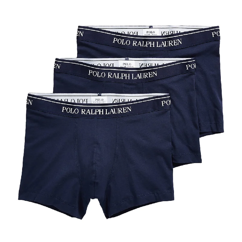 Weekend Bargains Await You Polo Ralph Lauren Stretch Cotton Trunk 3-Pack Navy / Navy / Navy Weekend Bargains Await You Polo Ralph Lauren Stretch Cotton Trunk 3-Pack Navy / Navy / Navy