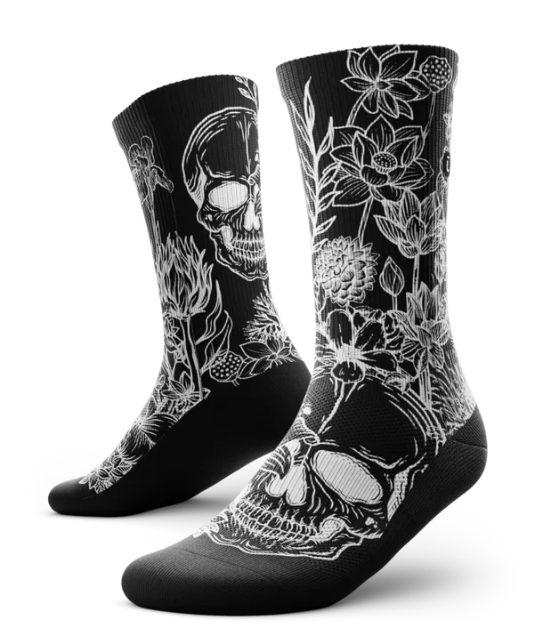 Cash Savings "Positive Thoughts" Performance Crew Running Socks by Outway