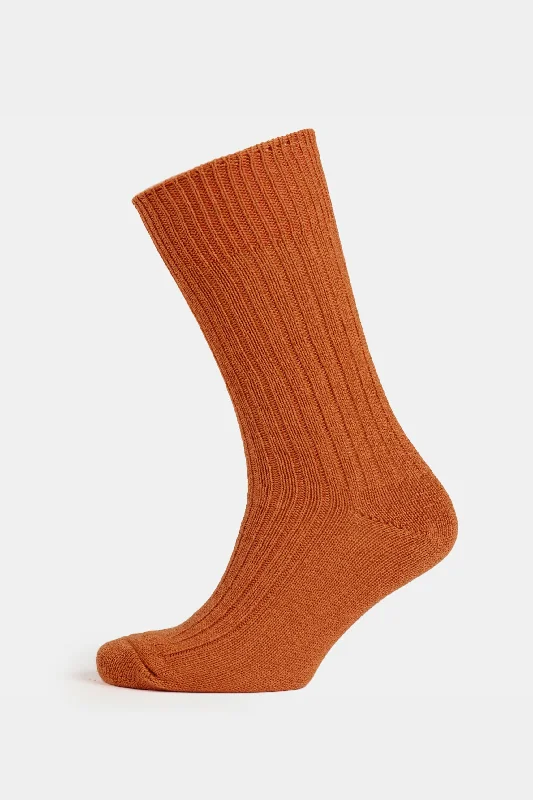 Epic Value Premium Cotton Sock Rib - Cinnamon