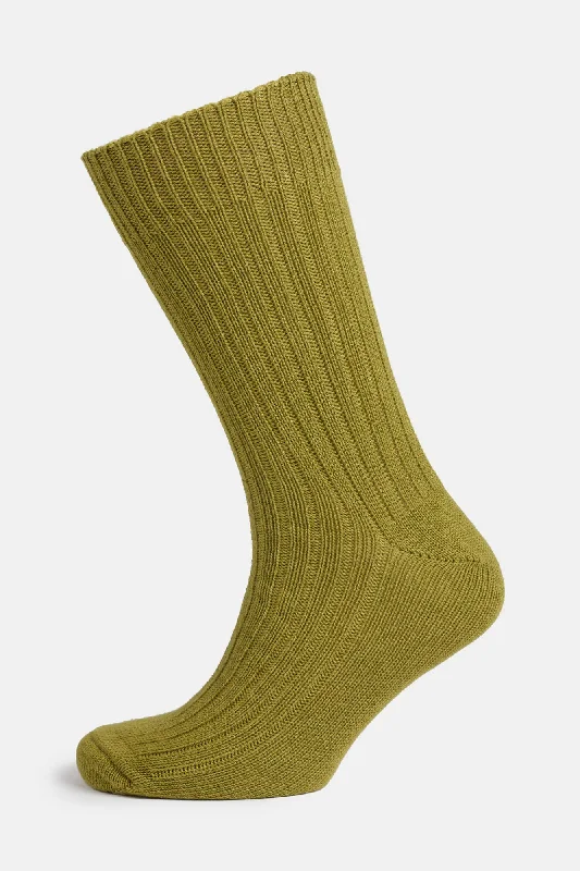 Unbeatable Deal Premium Cotton Sock Rib - Olive