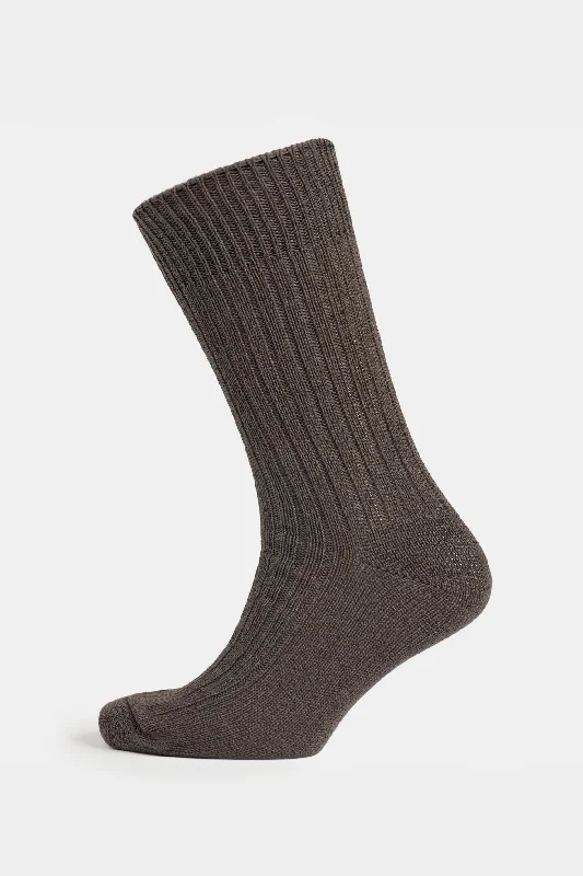 Huge Savings Premium Cotton Sock Rib - Slate Grey