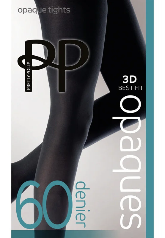 Weekend Bargains to Savor Pretty Polly 3D Opaque Tights 60 Denier