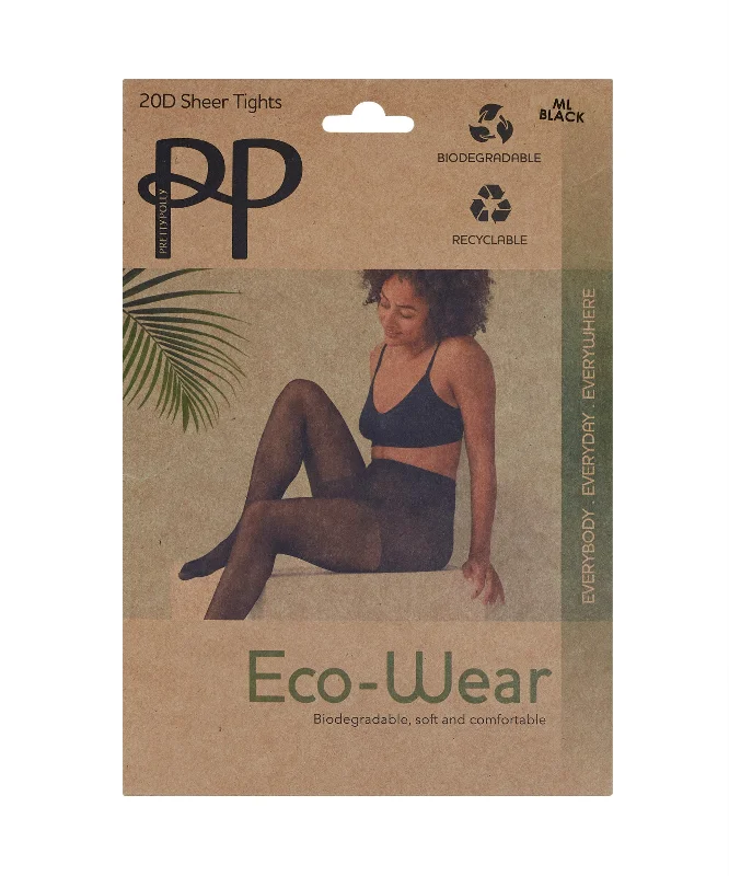 Fantastic Savings Pretty Polly Eco Wear Biodegradable Sheer Tights 20 Denier