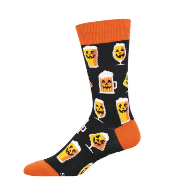 Pumpkin Beer Men's Crew Socks