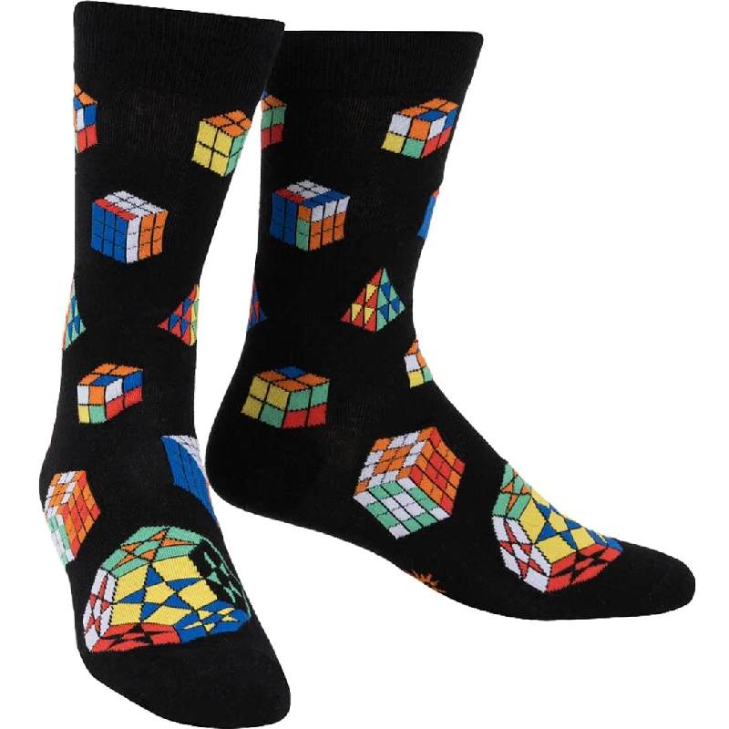 Exclusive Weekend Offers Inside Puzzle Box Men's Crew Socks