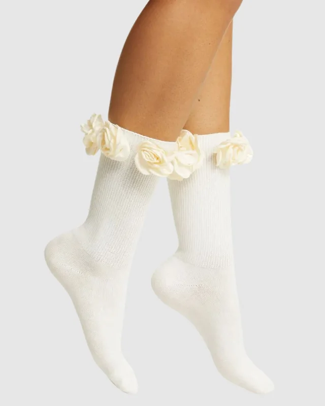 Ring A Rosie Socks - White