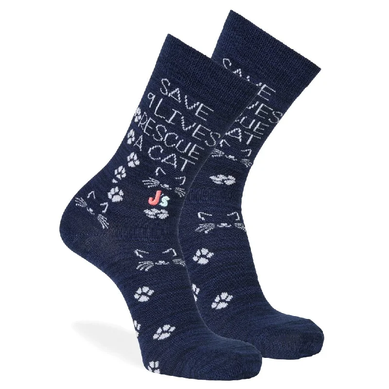 Weekend Savings Fiesta Save 9 Lives Men's Crew Socks